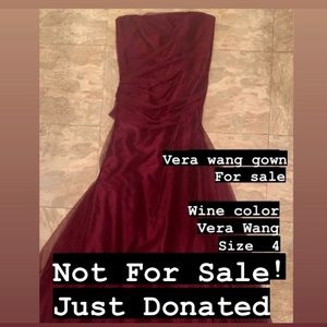 Authentic Vera Wang gown